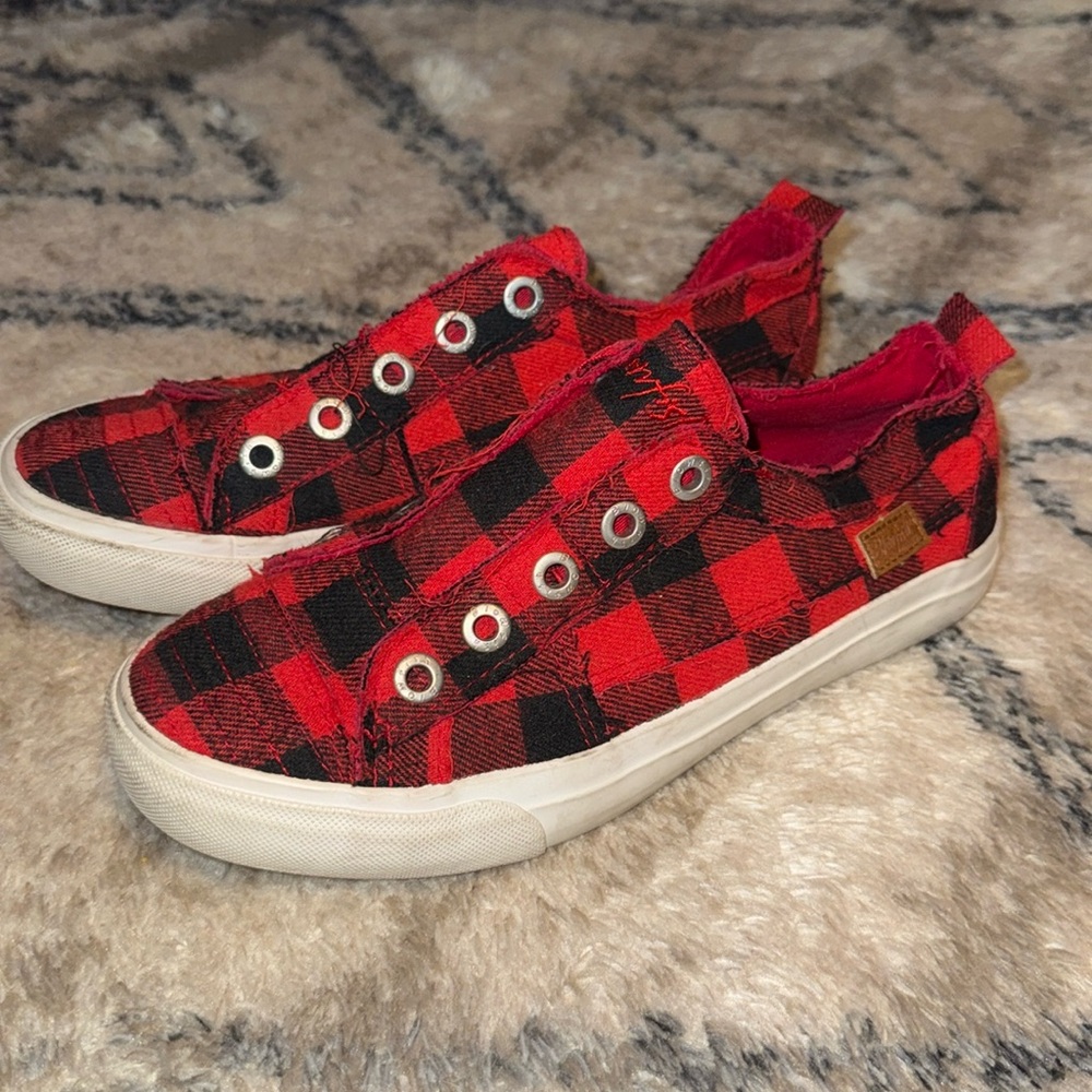 Blowfish flannel shoes